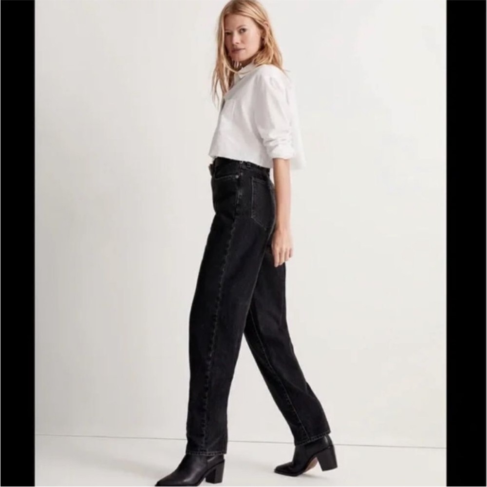 Madewell Baggy Straight Jean in Raybard Wash